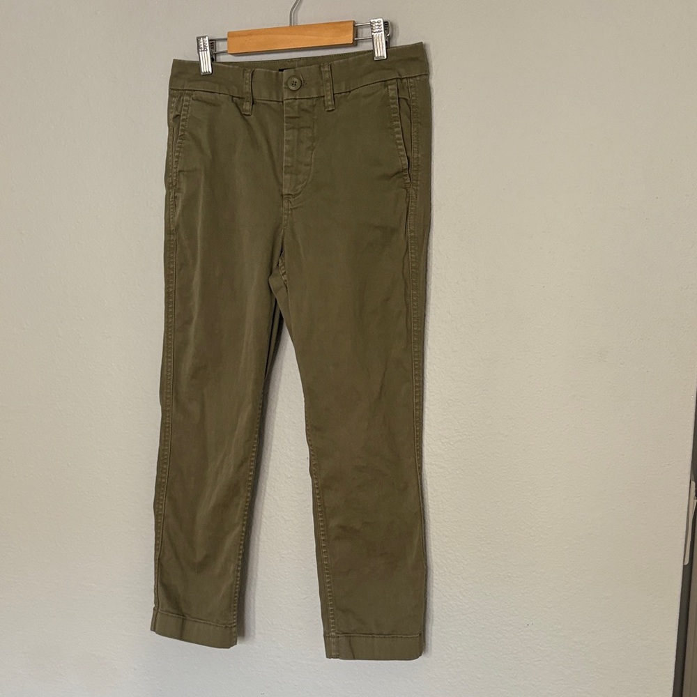 J. Crew Women’s Olive Khaki Chinos